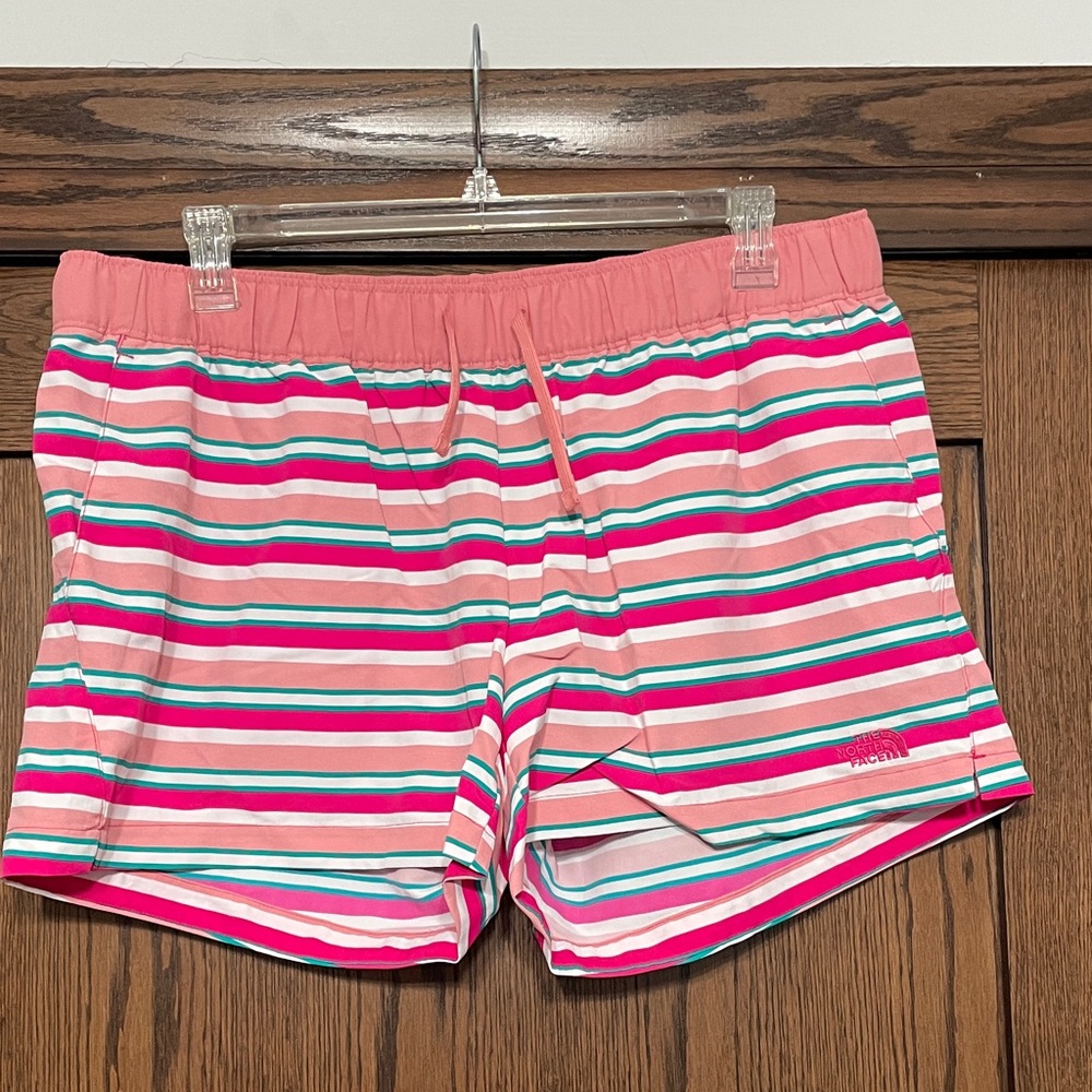 The North Face Multicolor Striped Women's Athletic Shorts